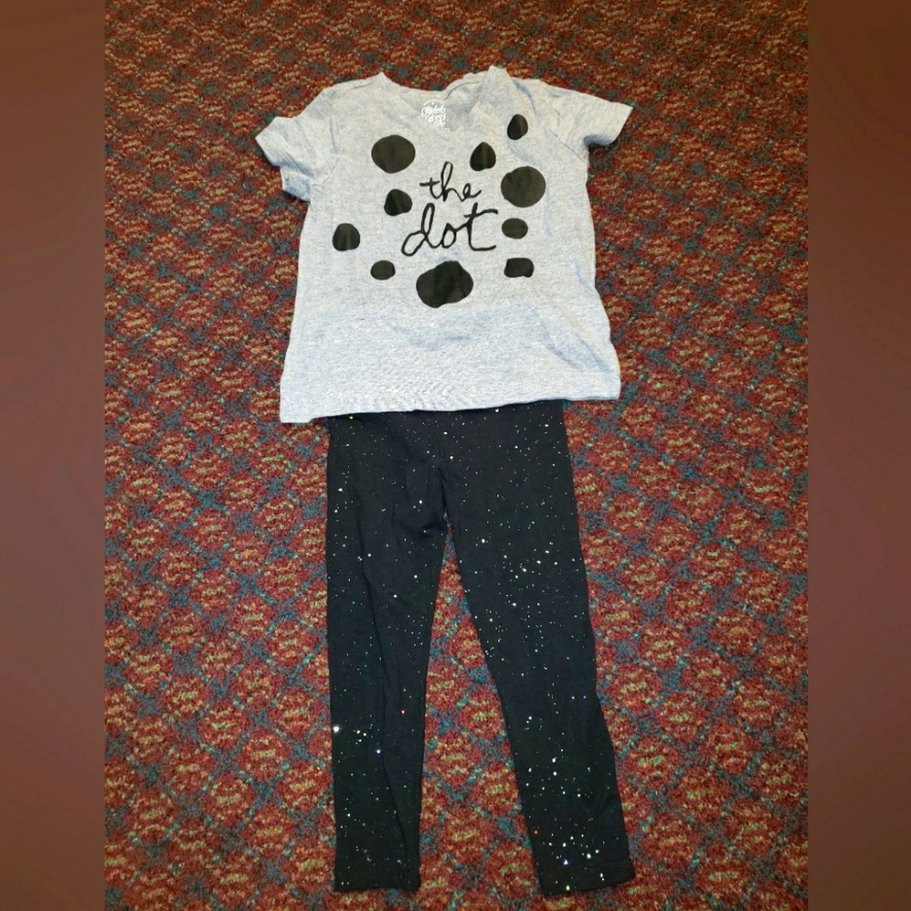 Girls size 3 toddler two piece outfit